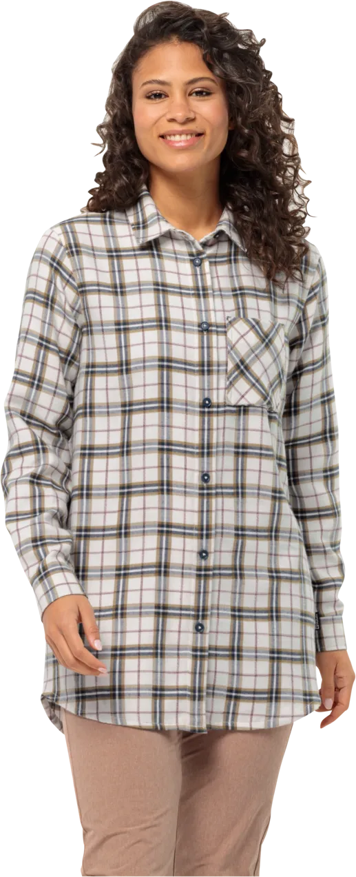 Jack Wolfskin Women&#x27;s Morgenluft Shirt Cotton White 41 | Buy Jack Wolfskin Women&#x27;s Morgenluft Shirt Cotton White 41 here | Outnorth