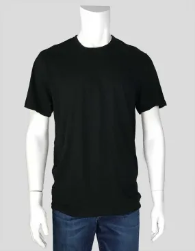 James Perse Standard Short Sleeve Black T Shirt Size 3