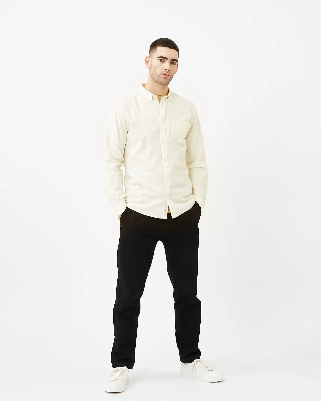 Jay 3.0 0063 Shirt - Brokenwhite Melange