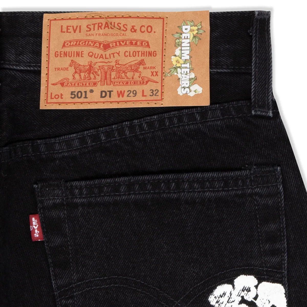 Jean DENIM TEARS Black
