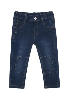 Jeans Deck Jr. Bebé Denim azul Black and Blue