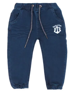 Jeans Jesus Niño Denim azul Black and Blue