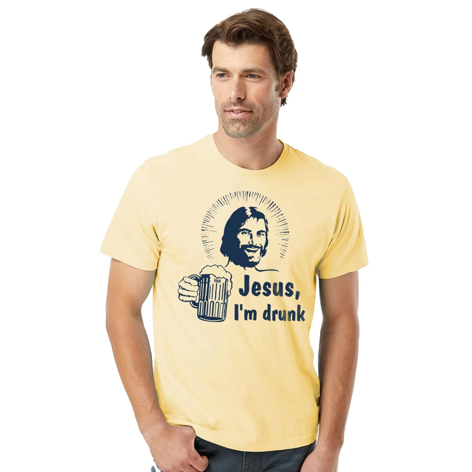 Jesus I'm Drunk Organic Cotton T-shirt