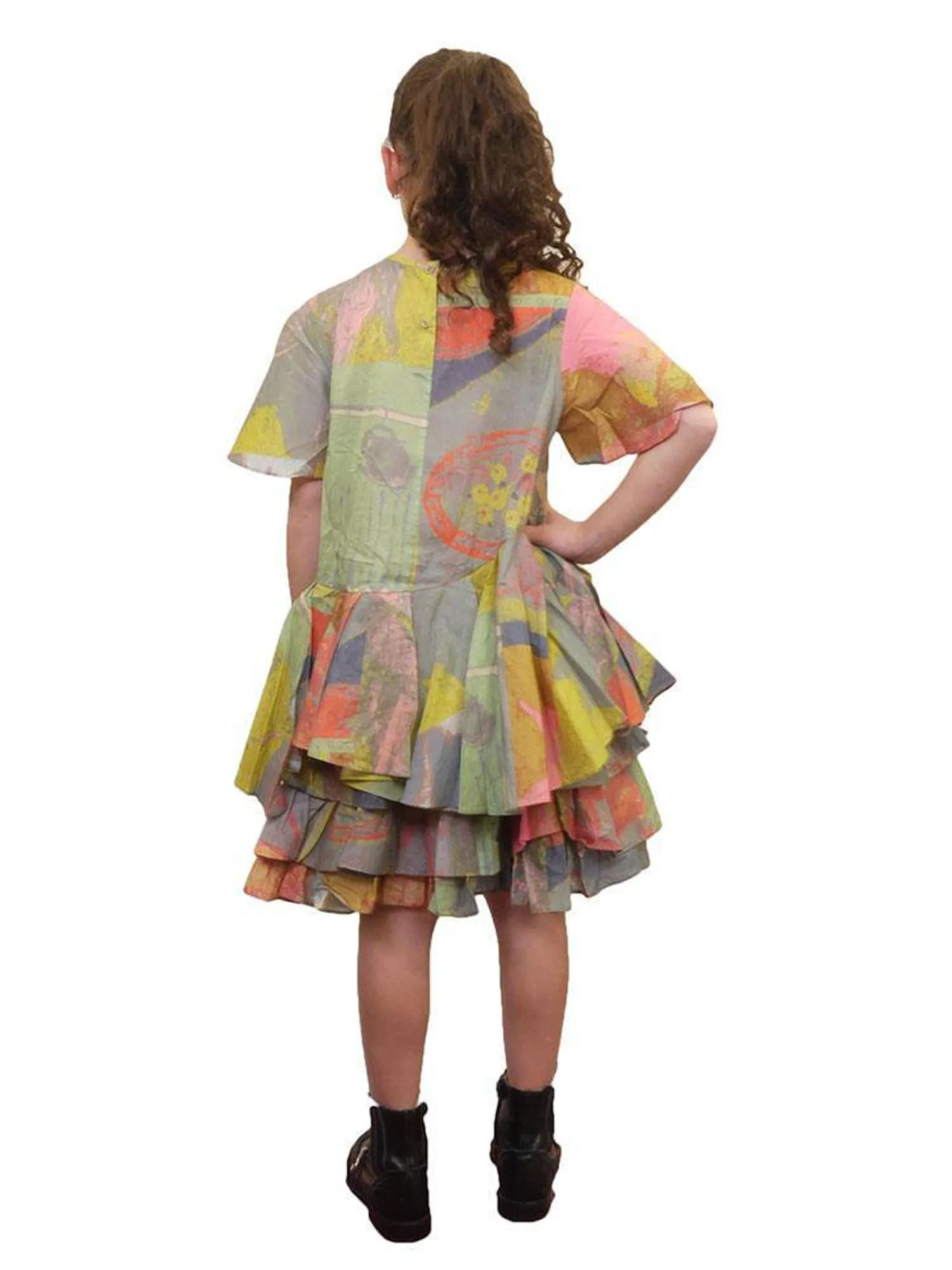 JNBY Bottom Ruffles Short Sleeve Shirt