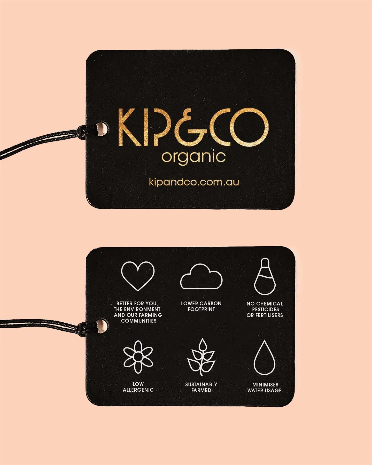 Kip & Co X Jenny Kee Opal Oz Pax Black Adult Tee