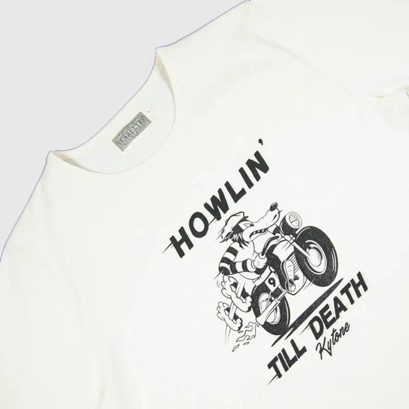 Kytone 'Howlin' T-shirt - White