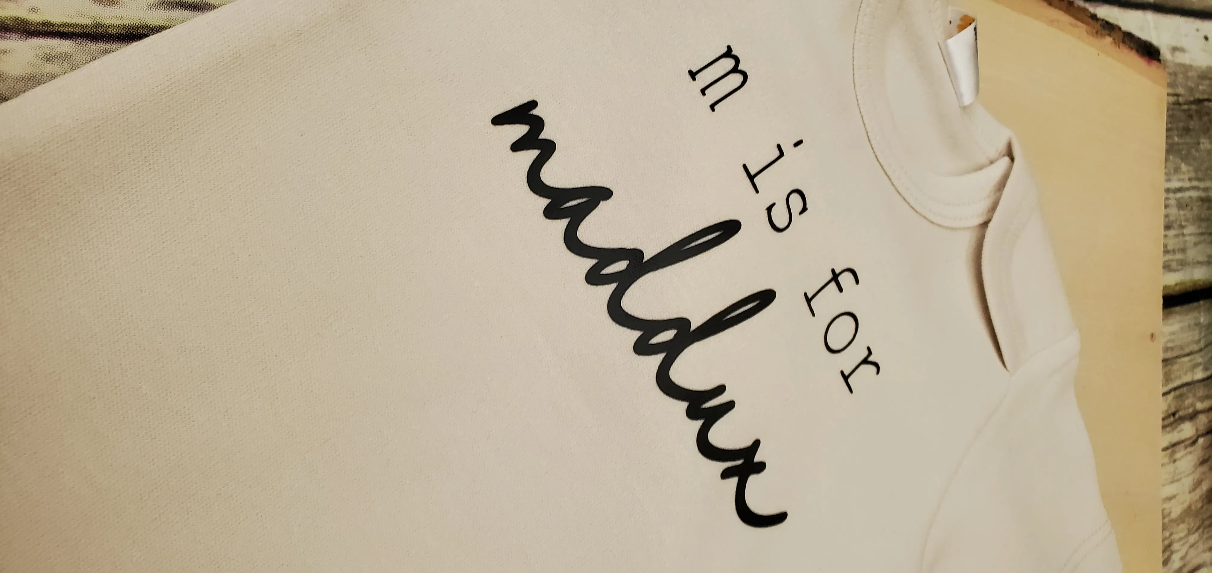 Letter is for Name Baby Onesie
