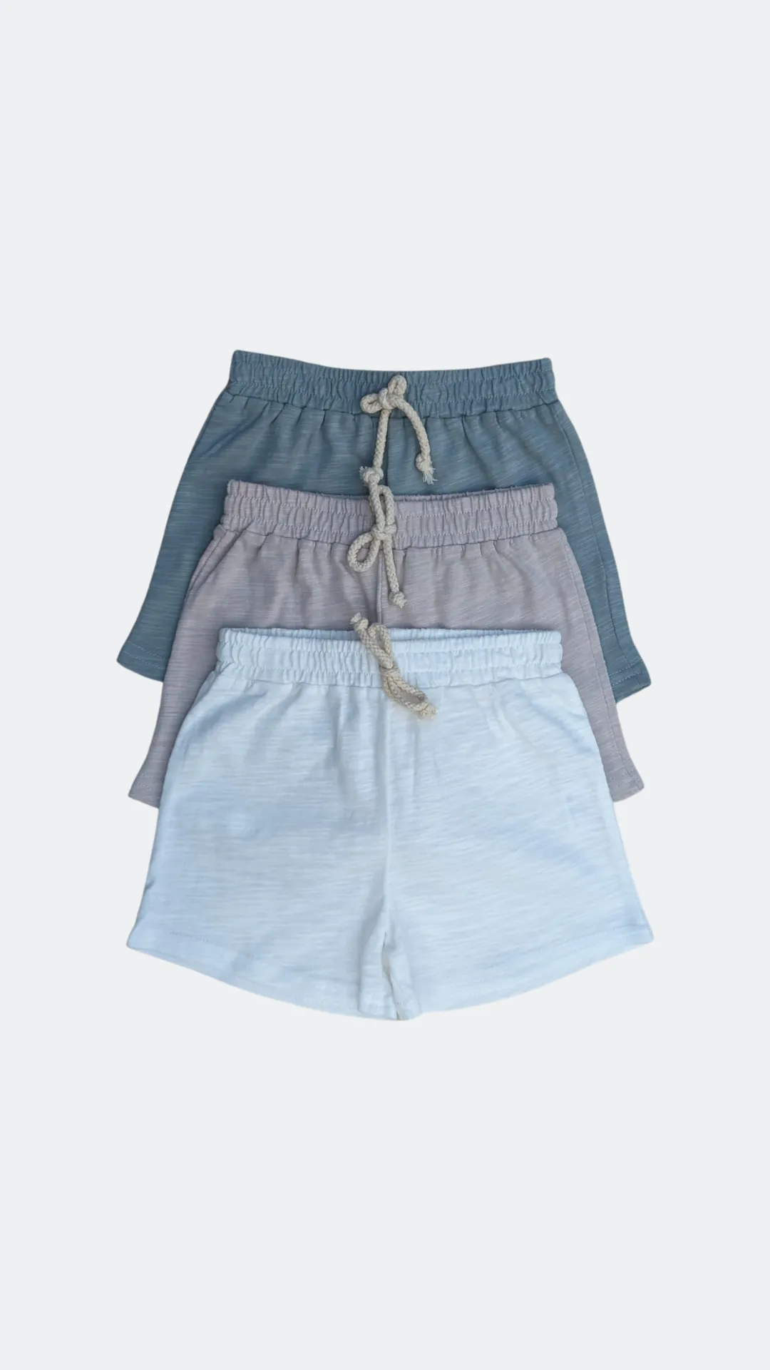 Light Rose Organic T-Shirt and Shorts Set