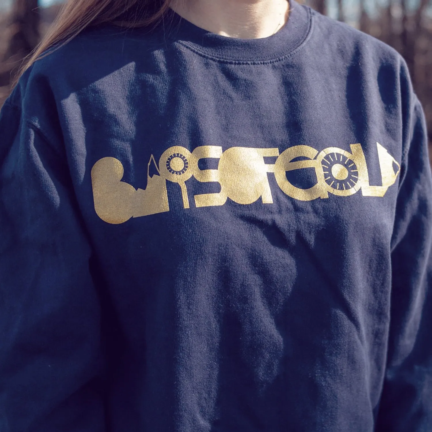 Logo • Navy • Crewneck Sweatshirt