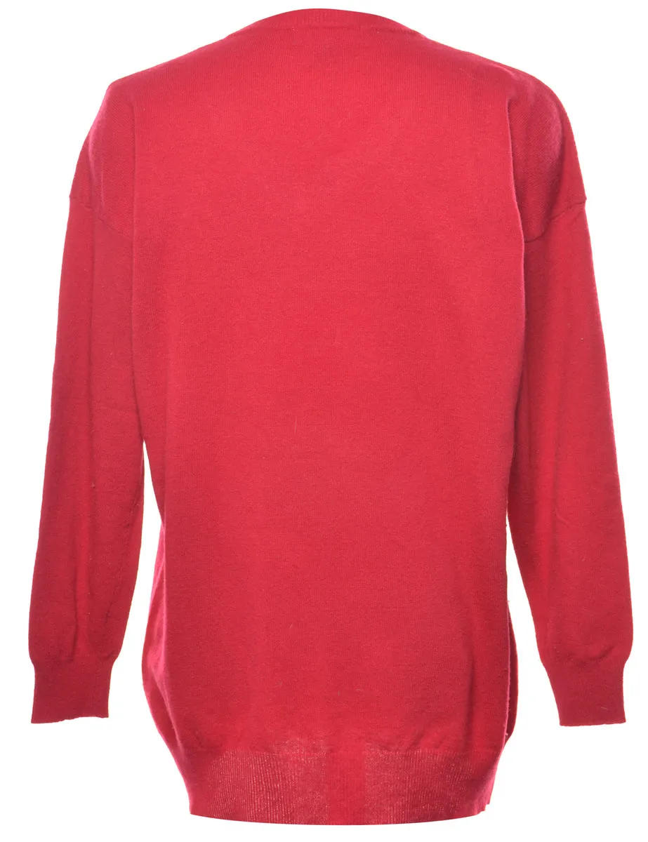 Maroon Jumper - L