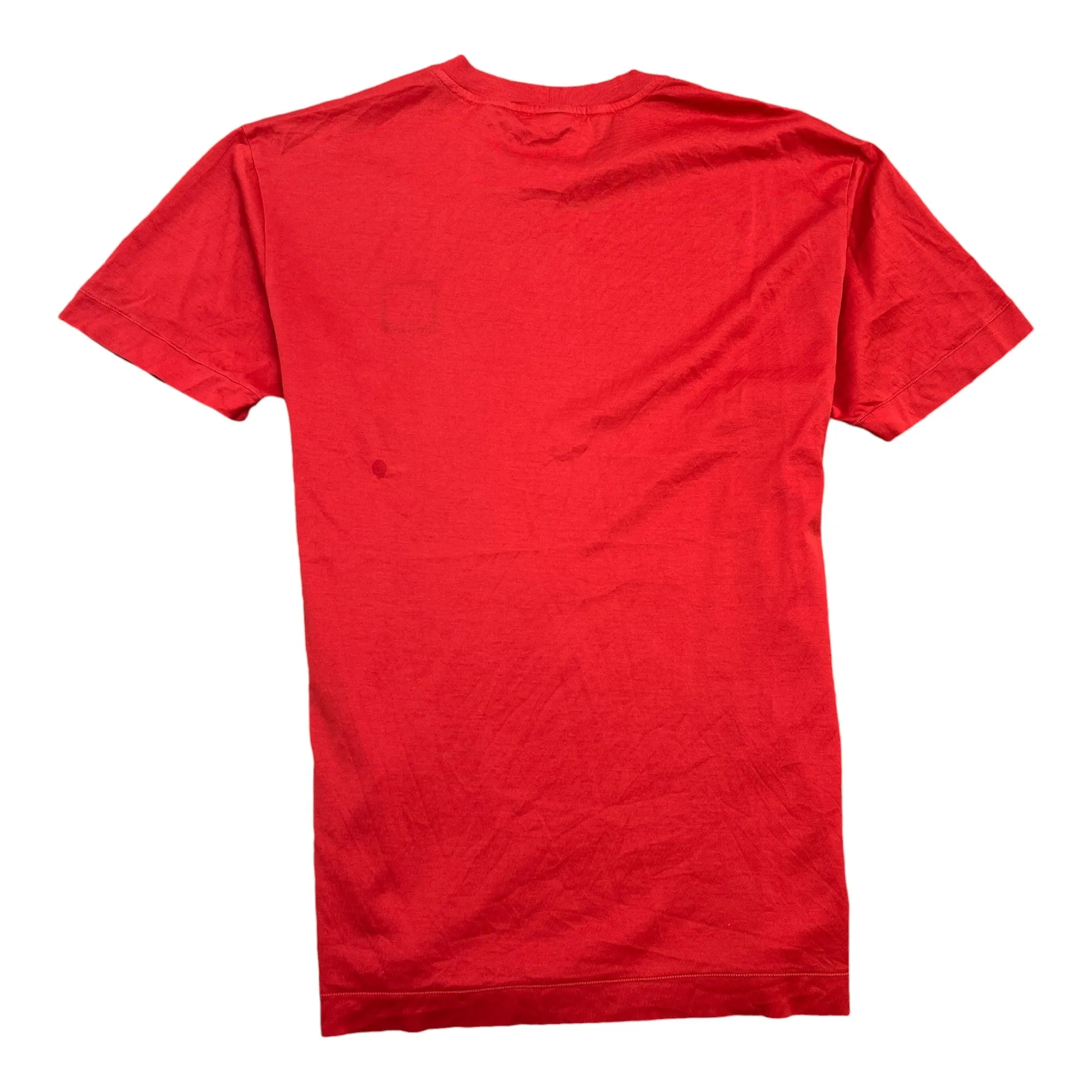 Men's Compass Logo T-Shirt Red Size M