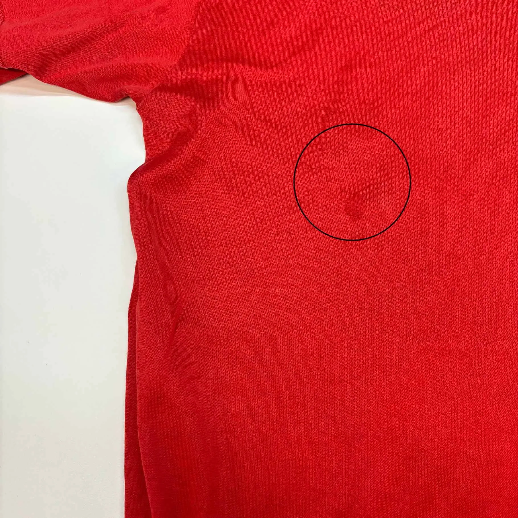 Men's Compass Logo T-Shirt Red Size M