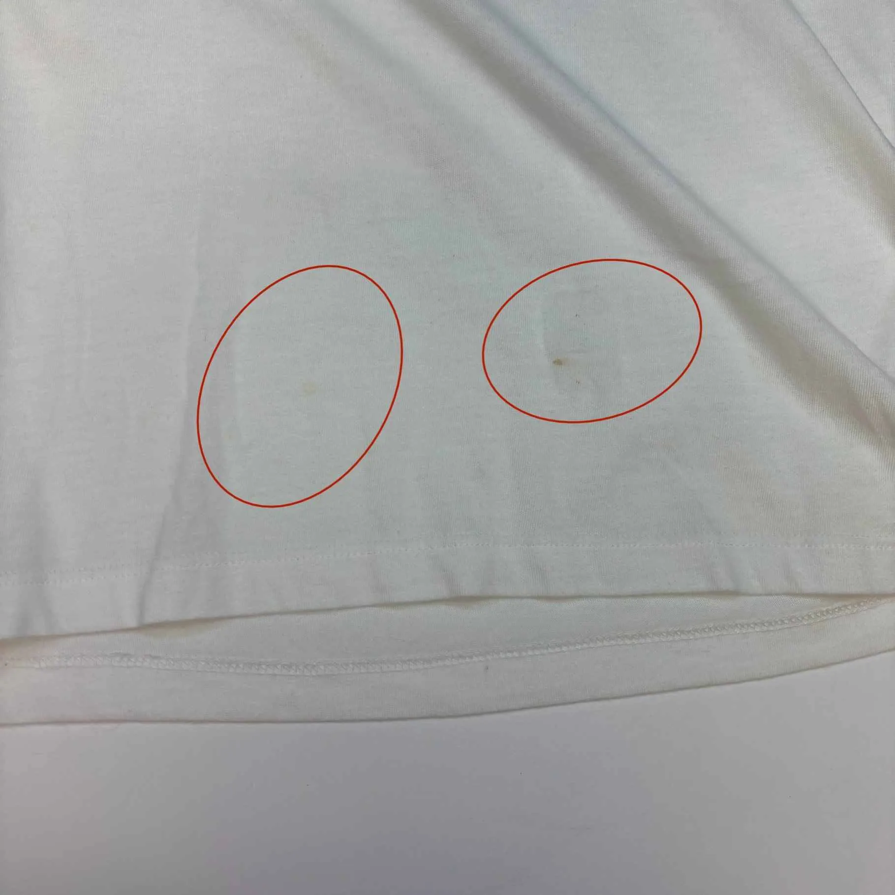 Men's Vltn Logo T-Shirt White Size L