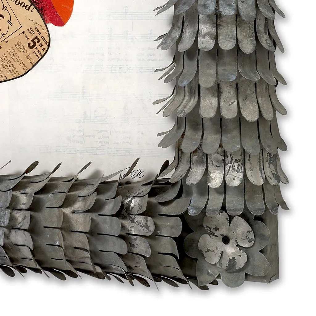 NIGHT WING original paper collage