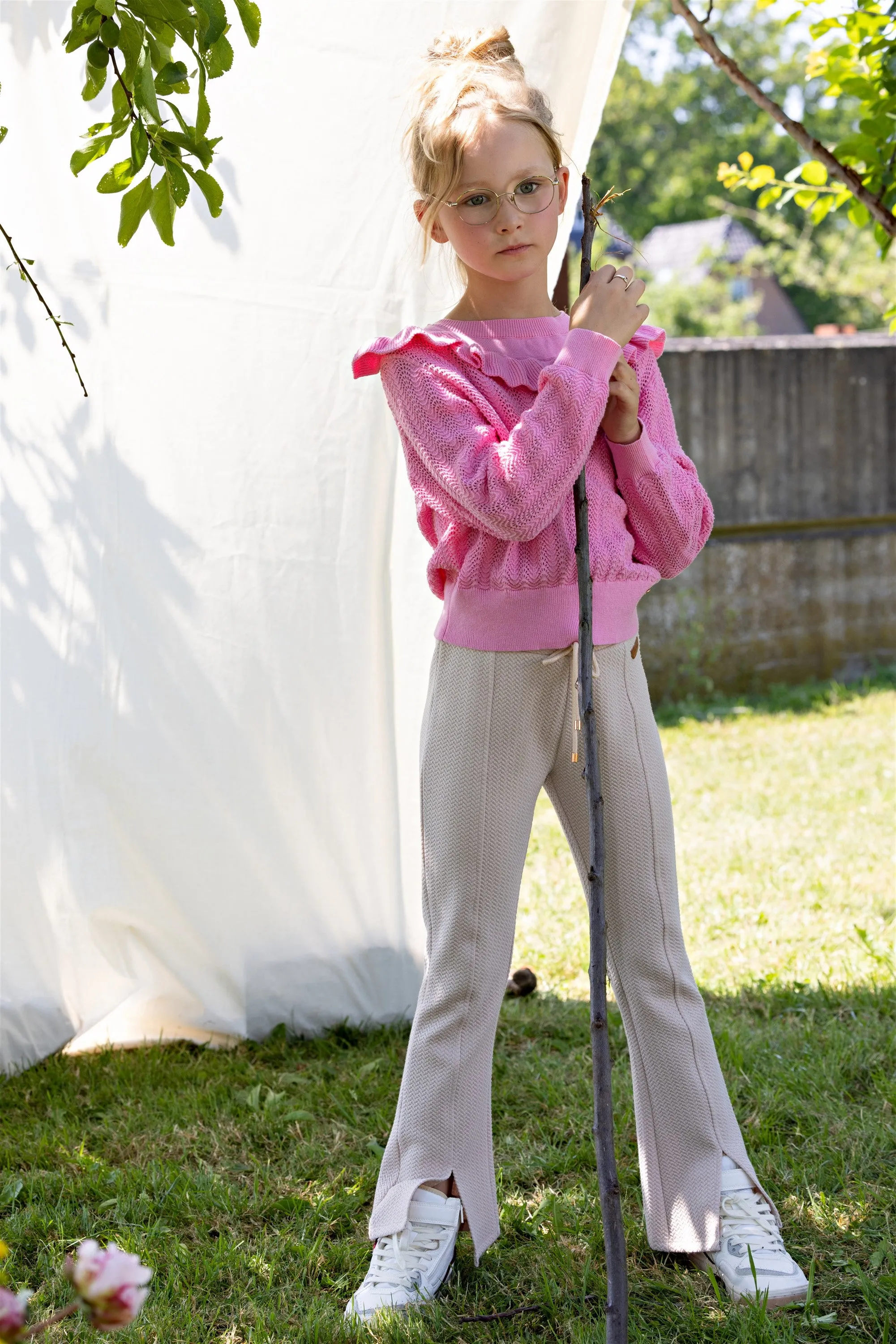 NoNo Sady Flared Jersey Pants