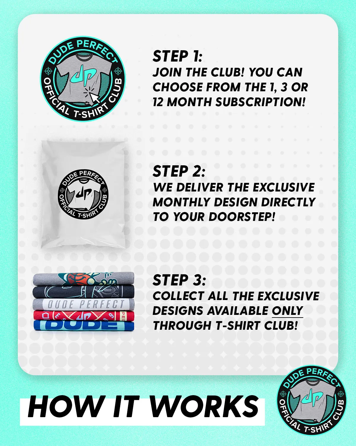 Official T-Shirt Club - Monthly Recurring Subscription