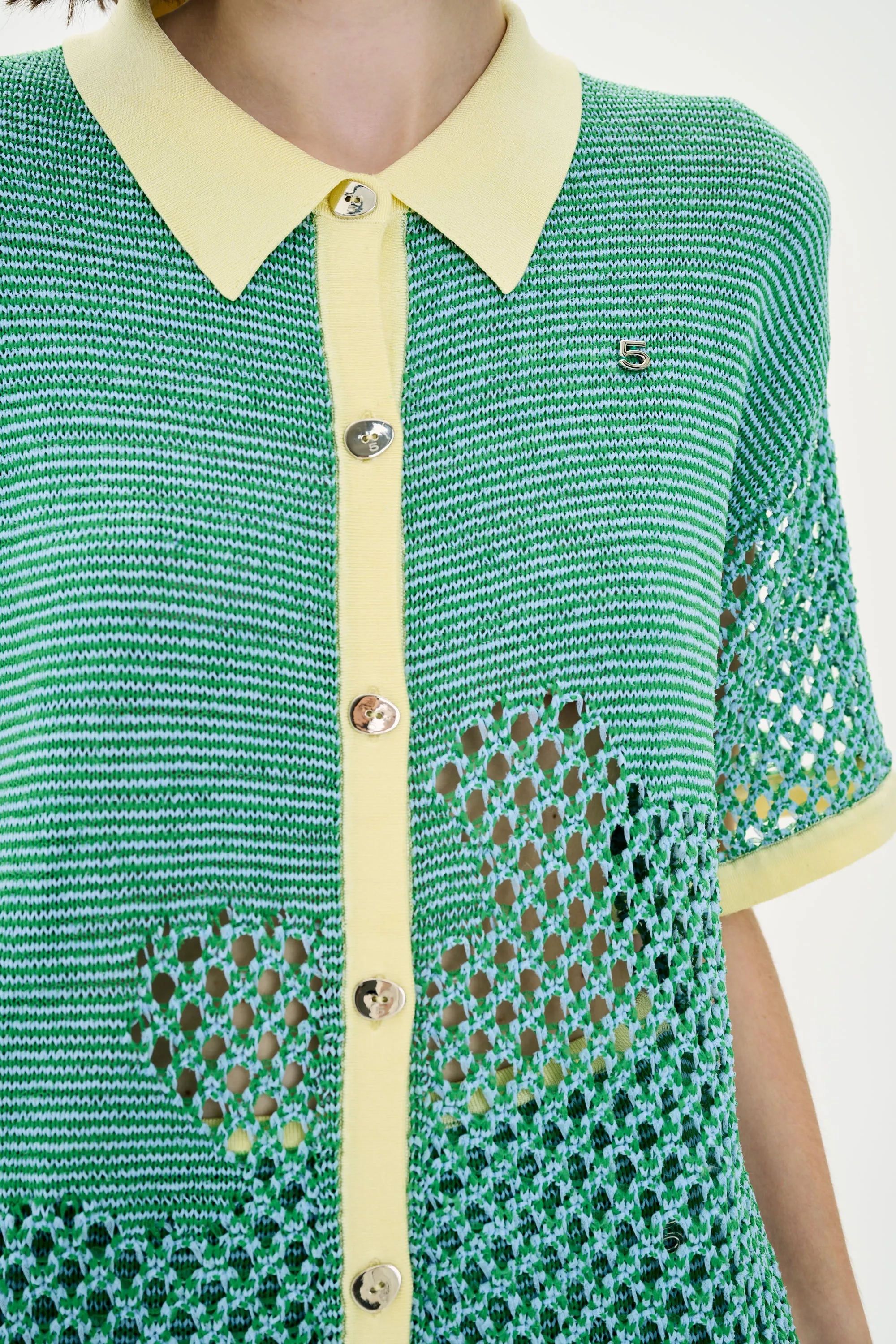 OLIVIA CROCHET OVERSIZED SHIRT