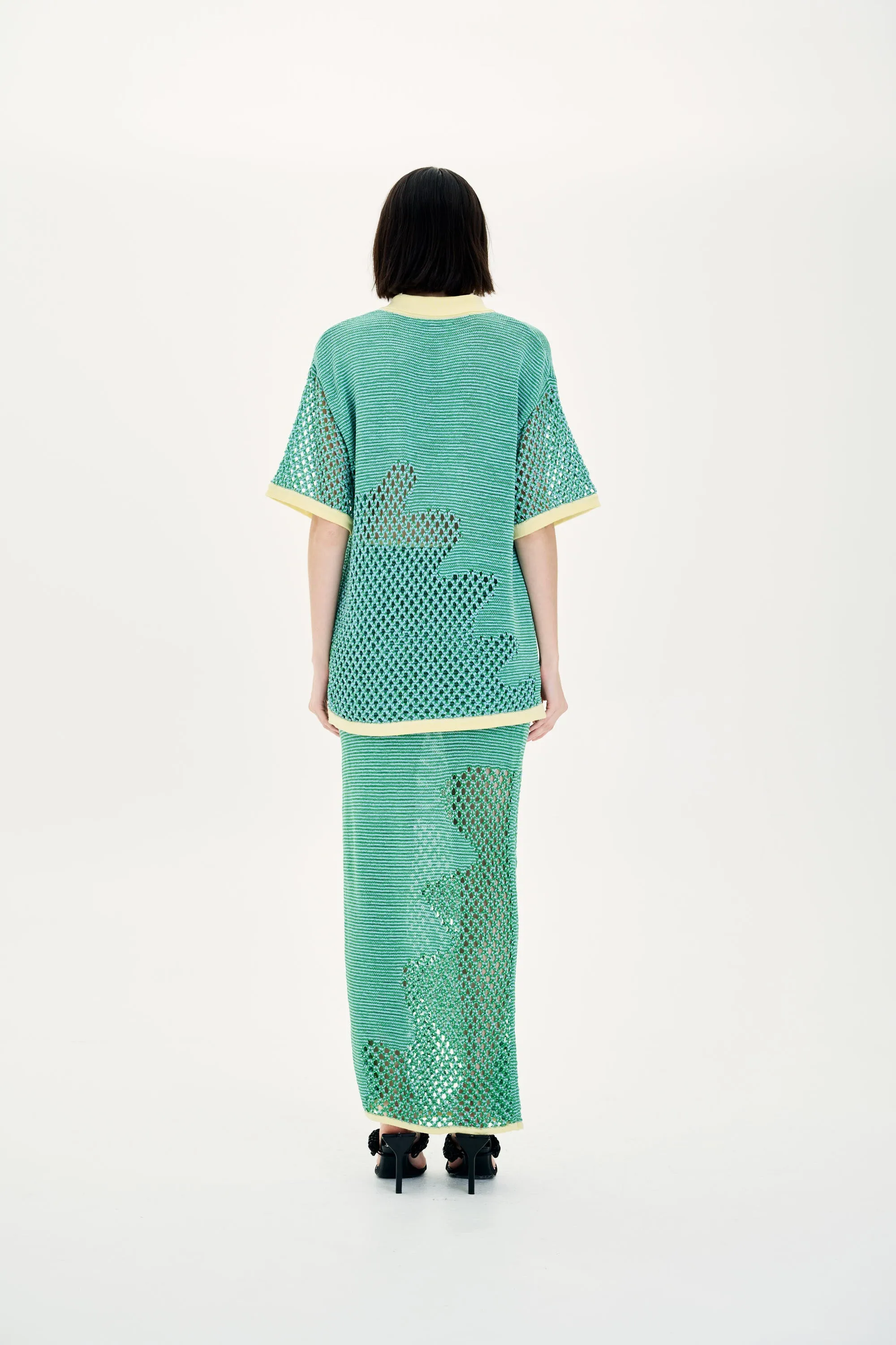 OLIVIA CROCHET OVERSIZED SHIRT