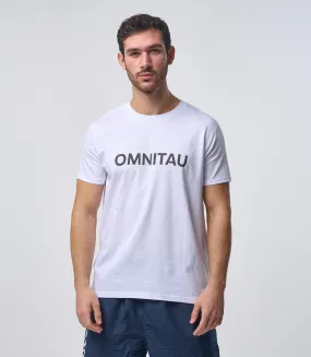 Omnitau Men's OmniX Organic Cotton Omni Crew Neck T-Shirt - White