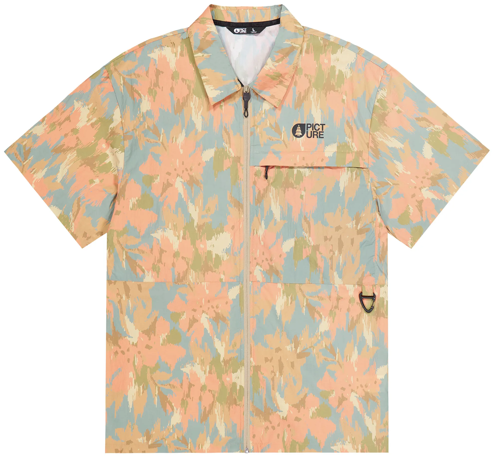 Picture Organic Clothing Men&#x27;s Sunnydia Printed Shirt Eden Garden | Buy Picture Organic Clothing Men&#x27;s Sunnydia Printed Shirt Eden Garden here | Outnorth
