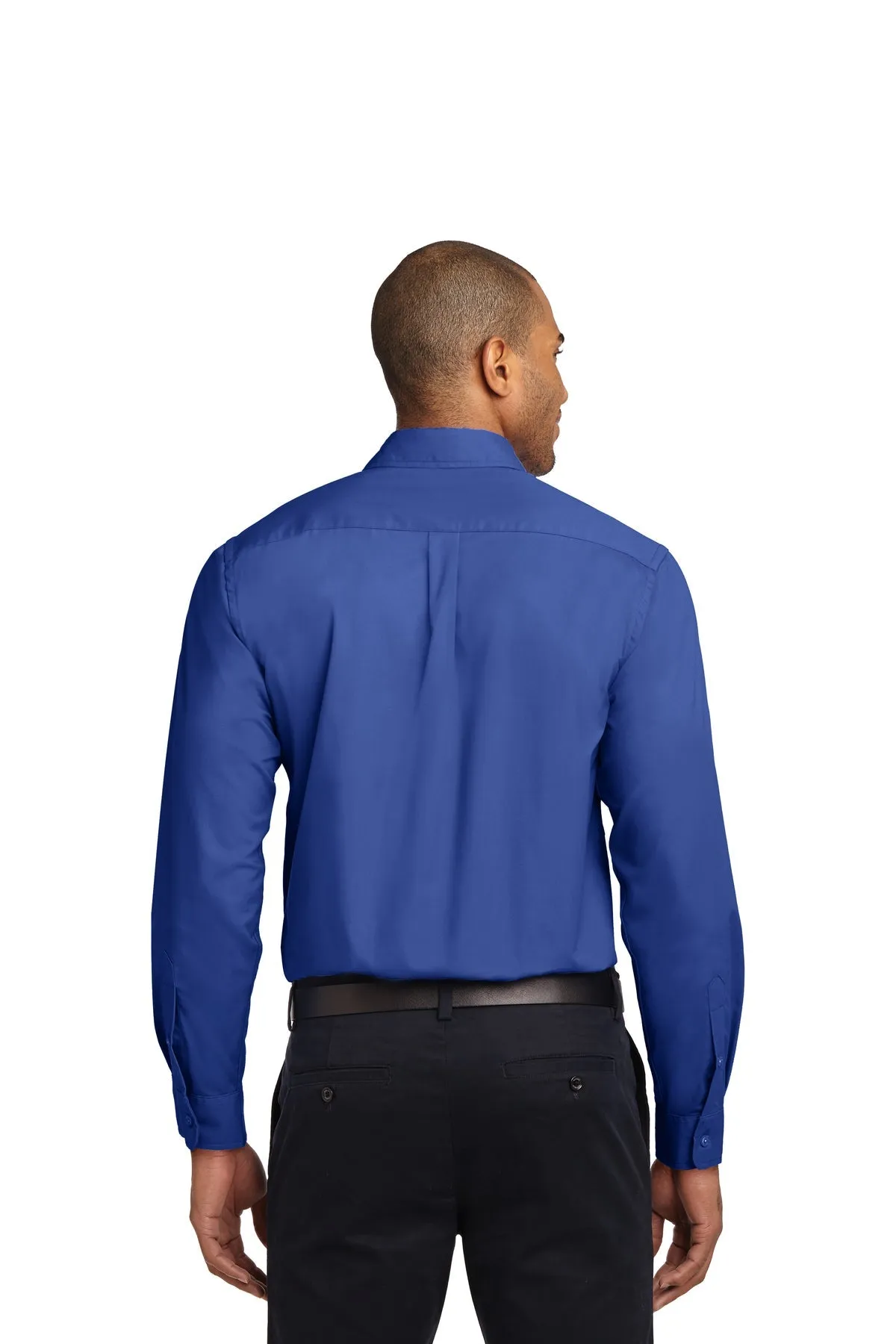 Port Authority Extended Size Easy Care Custom Shirts, Royal/ Classic Navy