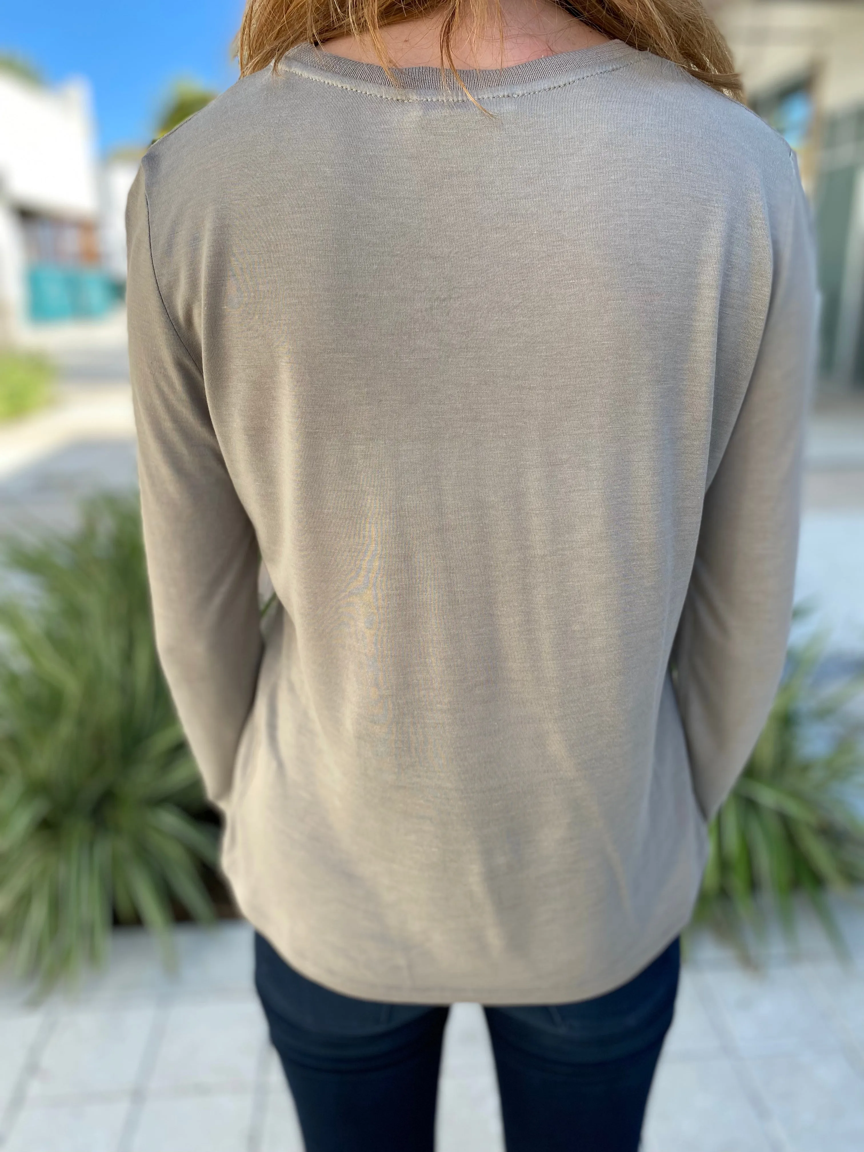 Purotatto Crew Neck Shirt Sabbia