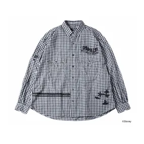 "PC EXCLUSIVE" DISNEY 100 OSWALD / ROLL UP GINGHAM CHECK SHIRT