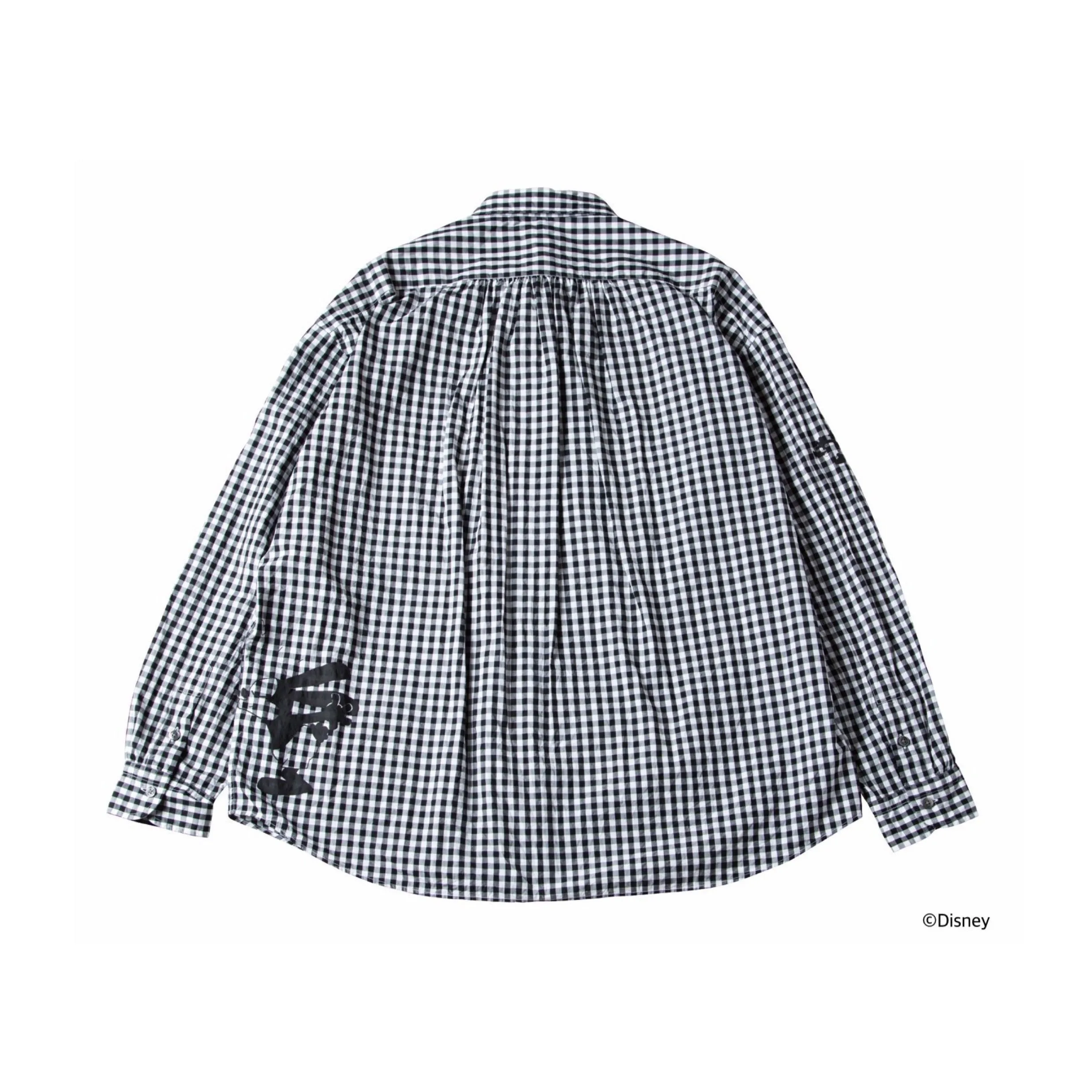 "PC EXCLUSIVE" DISNEY 100 OSWALD / ROLL UP GINGHAM CHECK SHIRT