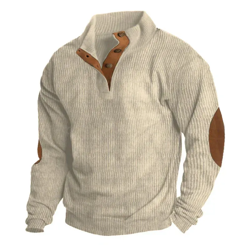 Rafa™ - The Ribbed Button Sweater