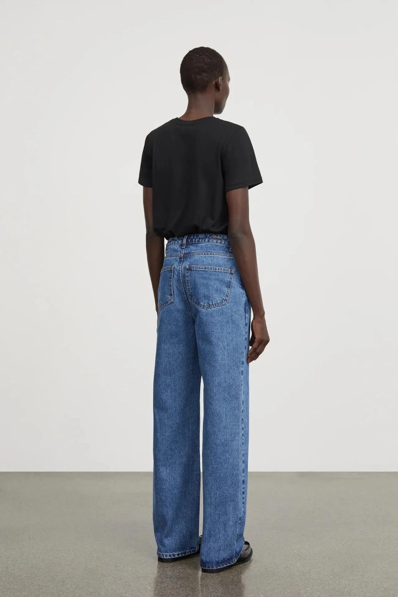 SKALL - JEANS DROIT MADDY - BLEU MOYEN DÉLAVÉ - AH24