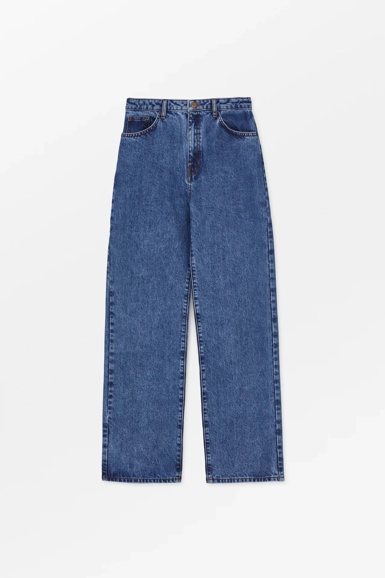 SKALL - JEANS DROIT MADDY - BLEU MOYEN DÉLAVÉ - AH24