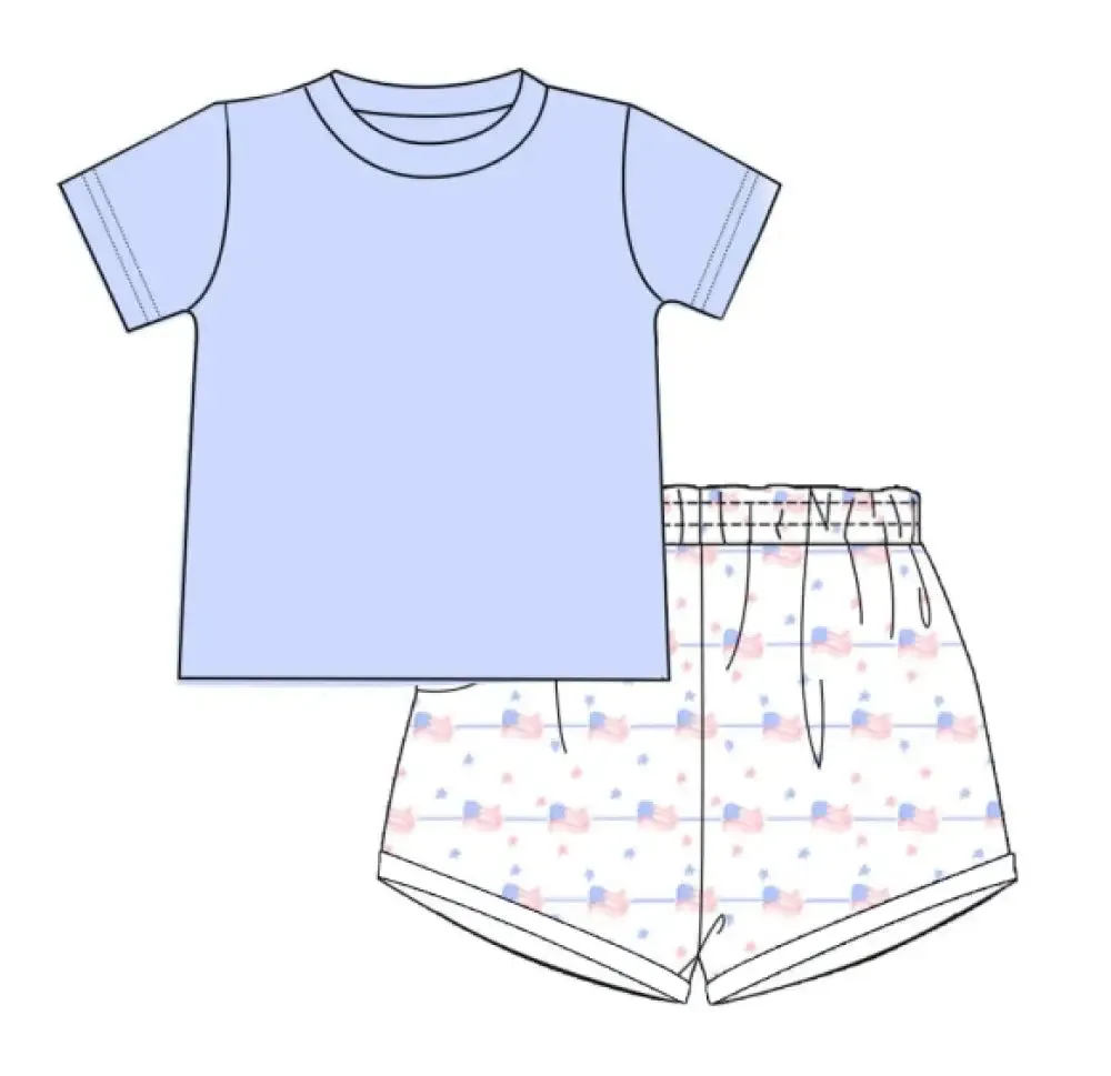 Stars and Stripe Short Set