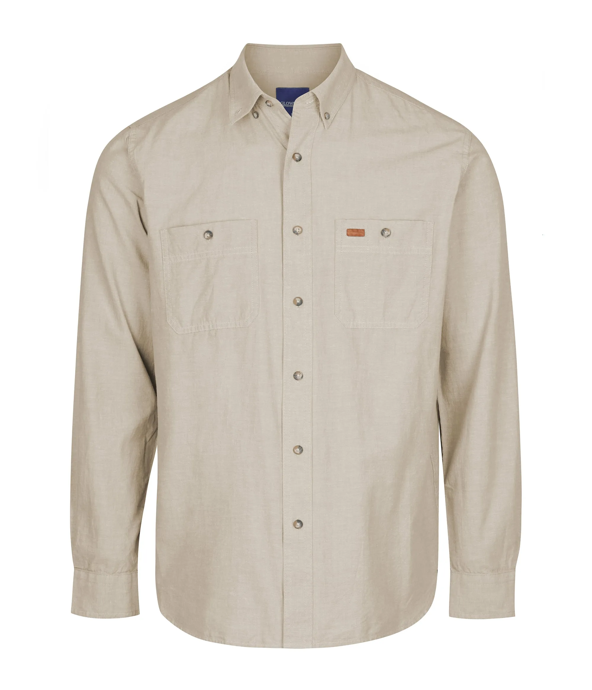 The Iconic Mens Chambray LS Shirt