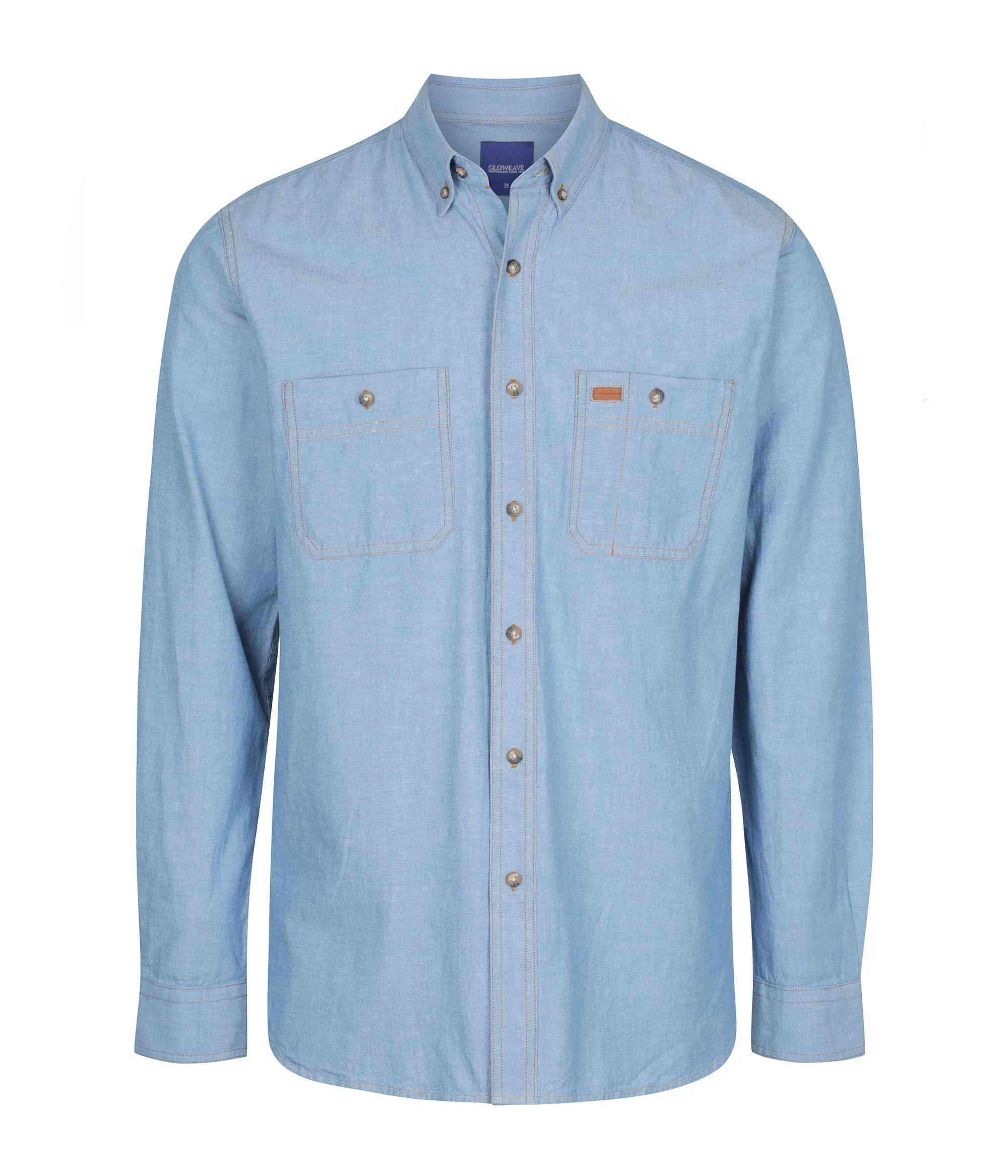 The Iconic Mens Chambray LS Shirt