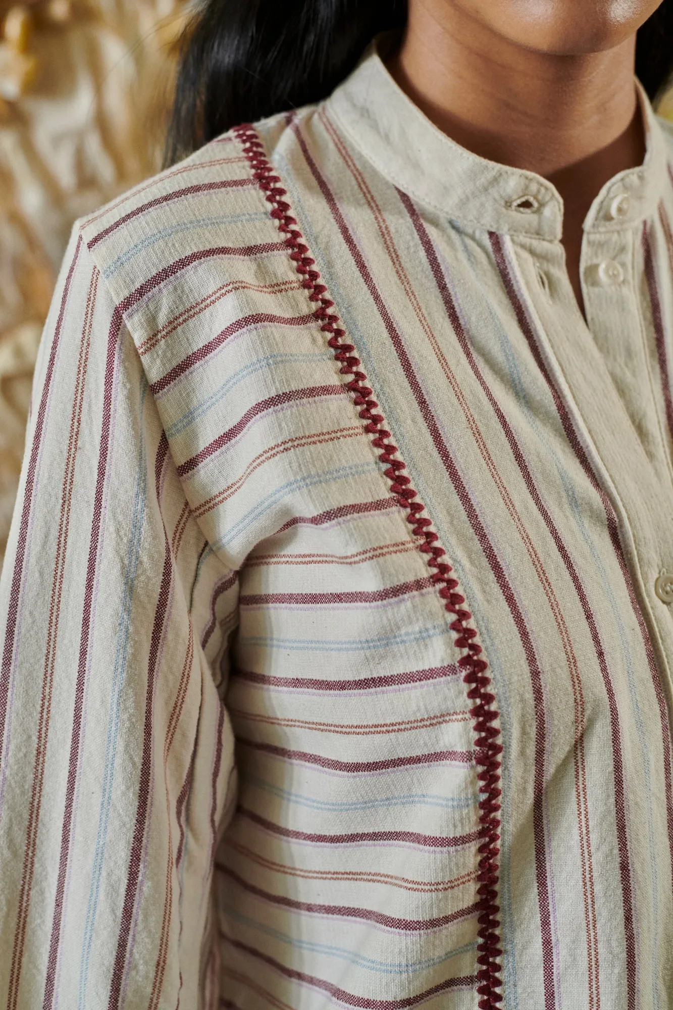 THE MARLITA SHIRT, STRIPE – Sample