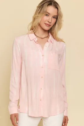 Tie Dye Button Down Shirt