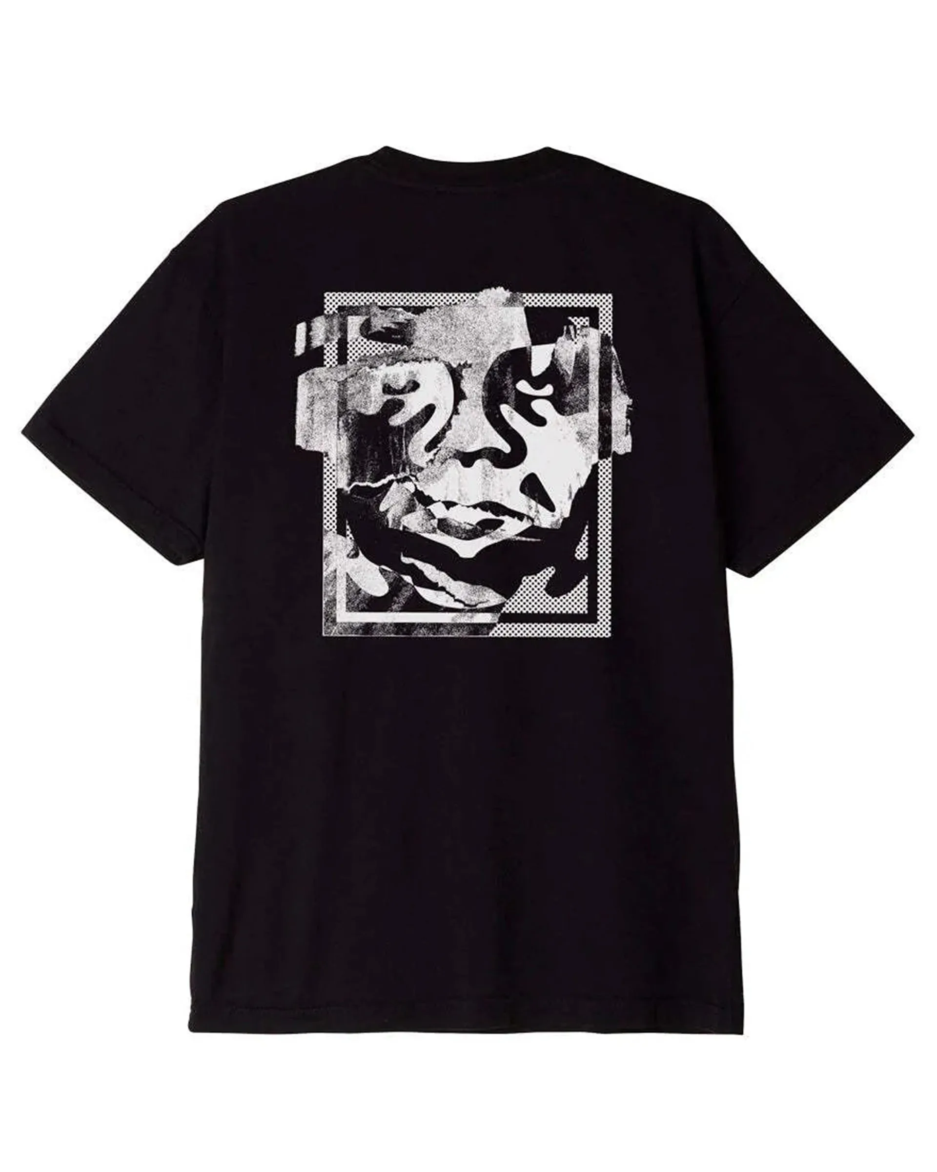 Torn Icon Face Organic S/S T-Shirt