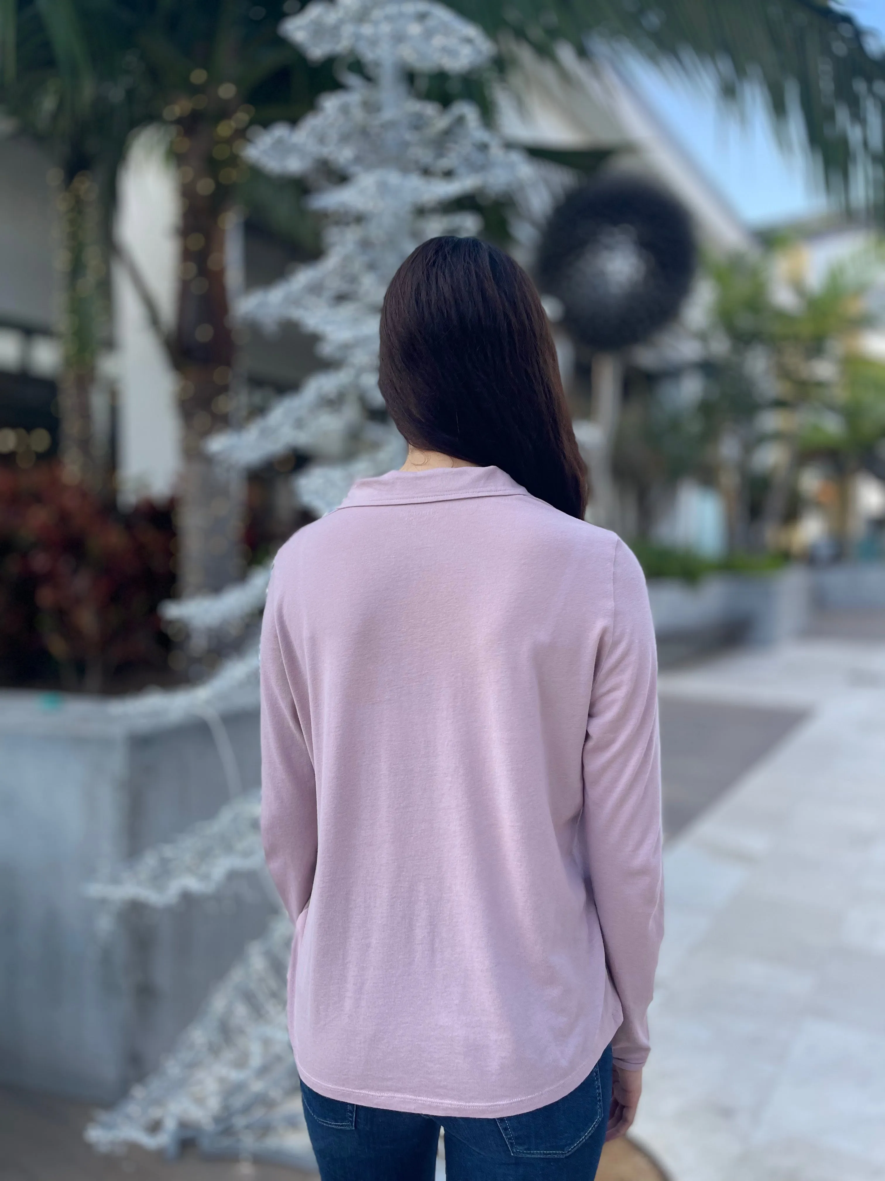 Tugale Woman Knitted T-Shirt Rosewood Hartford