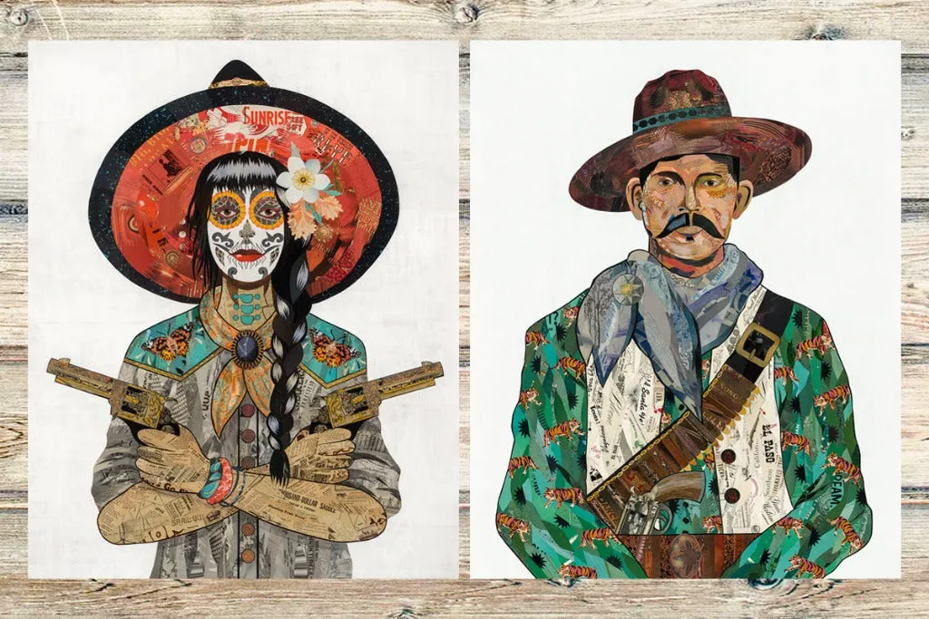 VAQUERA SUDOESTE (PAINTED LADY) limited edition paper print