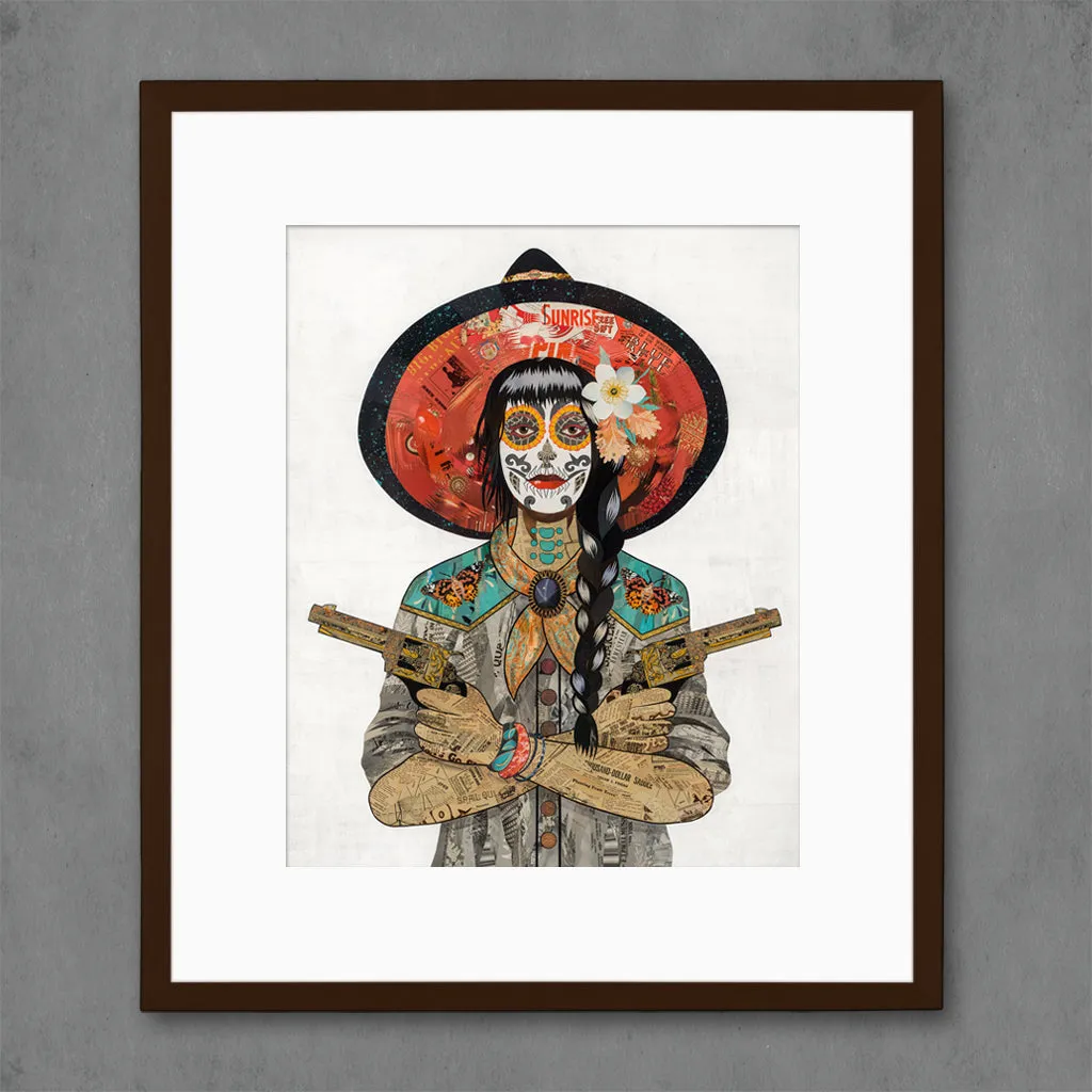 VAQUERA SUDOESTE (PAINTED LADY) limited edition paper print